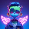 🧟‍♂️ Эмодзи «zombie angel» для Telegram