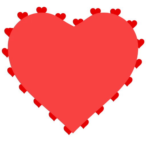 ❣️ Эмодзи «Love emoji. Сердечки всякие» для Telegram