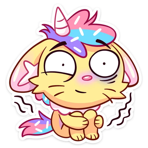 😼 Стикер «Новый Кэнди Кэт» для Telegram