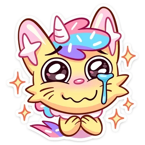 🥹 Стикер «Новый Кэнди Кэт» для Telegram