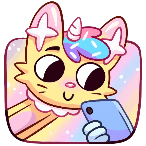 😇 Эмодзи «kэндu kэт» для Telegram