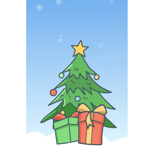 🎄 Стикер «New Year 2021» для Telegram