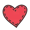 ❤️ Эмодзи «Doodle» для Telegram