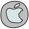 🍎 Эмодзи «Doodle» для Telegram