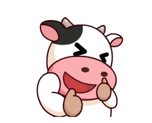 Стикерпак Cow для Telegram — скачать