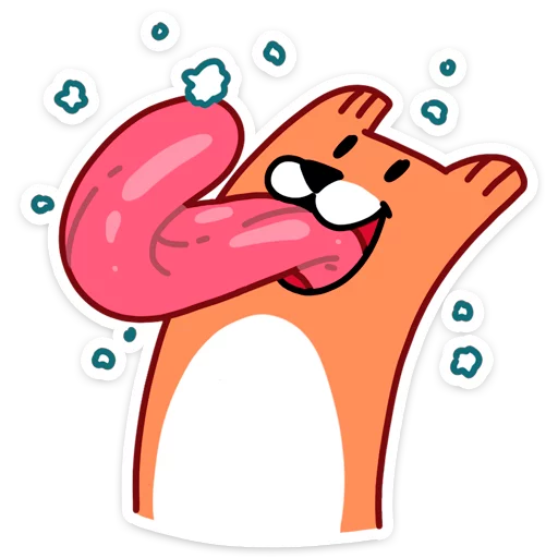😛 Стикер «С Новым Лисом с новым годом&;» для Telegram