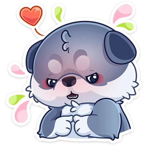 ⭐ Стикер «Маламут Ньют» для Telegram