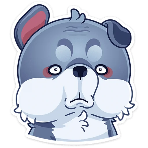 ⭐ Стикер «Маламут Ньют» для Telegram