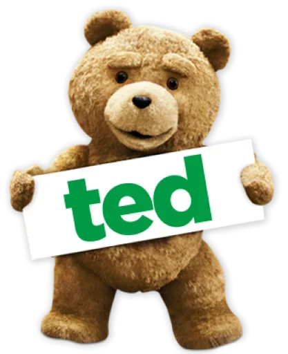 Стикерпак TED для Telegram — скачать