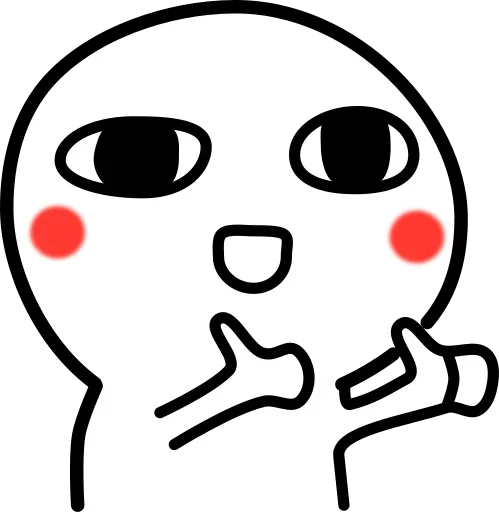 👍 Стикер «New White Man» для Telegram