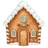 🏠 Эмодзи «Новогодняя акварель 2⃣6⃣» для Telegram