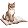 🐈 Эмодзи «Новогодняя акварель 2⃣6⃣» для Telegram