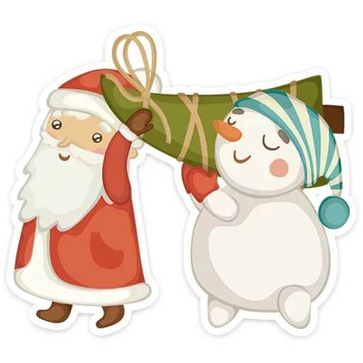 🌲 Стикер «New Year&;s» для Telegram