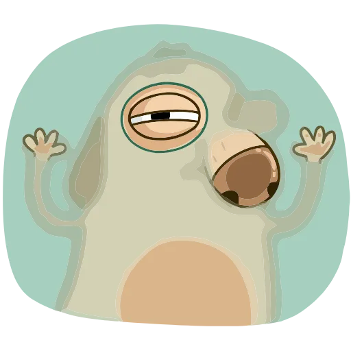 👁 Эмодзи «Новогодний Дигги» для Telegram