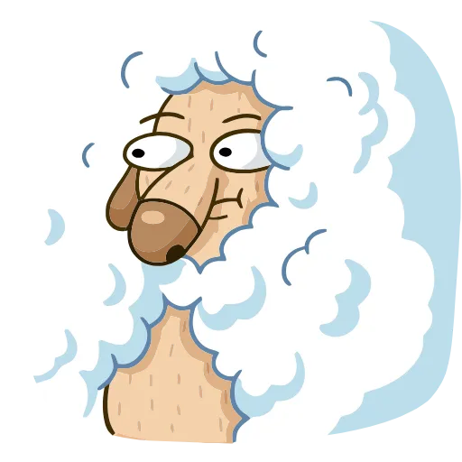 👀 Эмодзи «Новогодний Дигги» для Telegram