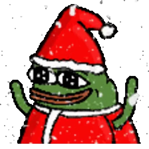 🌨 Стикер «New Year Peepo» для Telegram