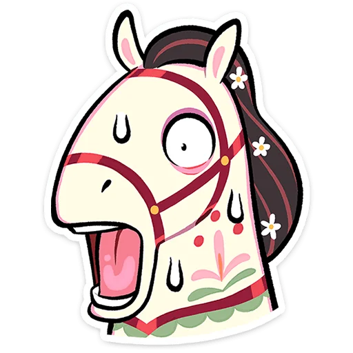 🤨 Стикер «Незабудка» для Telegram