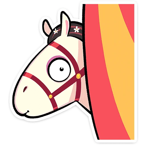 🙆 Стикер «Незабудка» для Telegram
