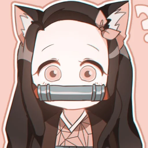 Стикерпак Nezuko Chan для Telegram — скачать
