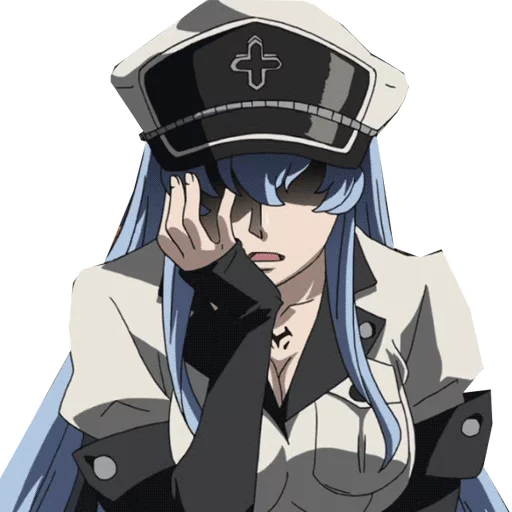 😕 Стикер «akame ga kill» для Telegram