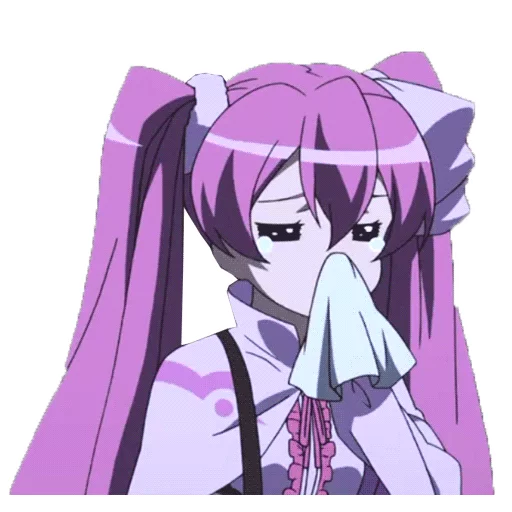 😢 Стикер «akame ga kill» для Telegram