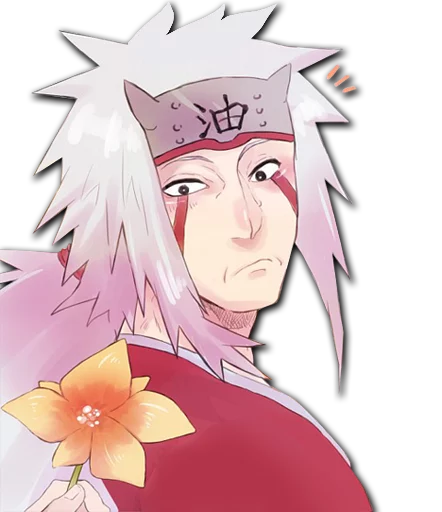 Стикерпак Jiraiya для Telegram — скачать