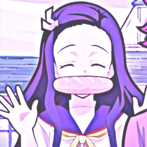 💜 Стикер «Nezuko Kamado» для Telegram