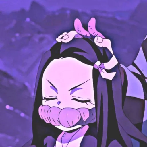 💜 Стикер «Nezuko Kamado» для Telegram
