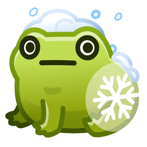🐸 Эмодзи «gift ice collection nft #подарки» для Telegram