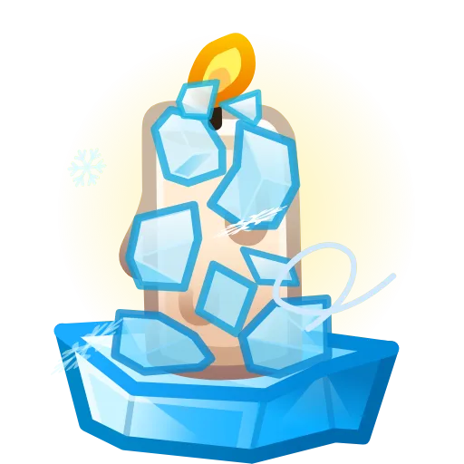 🕯 Эмодзи «gift ice collection nft #подарки» для Telegram