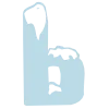 😍 Эмодзи «Буквы Новый год и значки» для Telegram