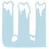 ❤️ Эмодзи «Буквы Новый год и значки» для Telegram
