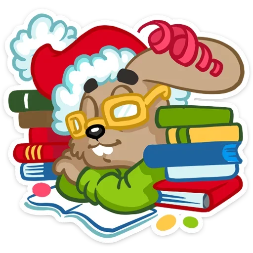 😴 Стикер «Ну, С Новым годом&;» для Telegram