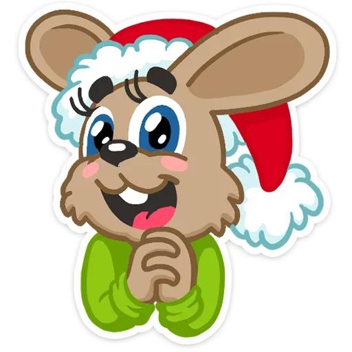 😊 Стикер «Ну, С Новым годом&;» для Telegram