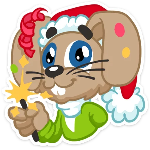 🎉 Стикер «Ну, С Новым годом&;» для Telegram