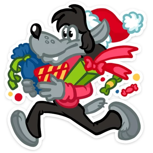 🎁 Стикер «Ну, С Новым годом&;» для Telegram