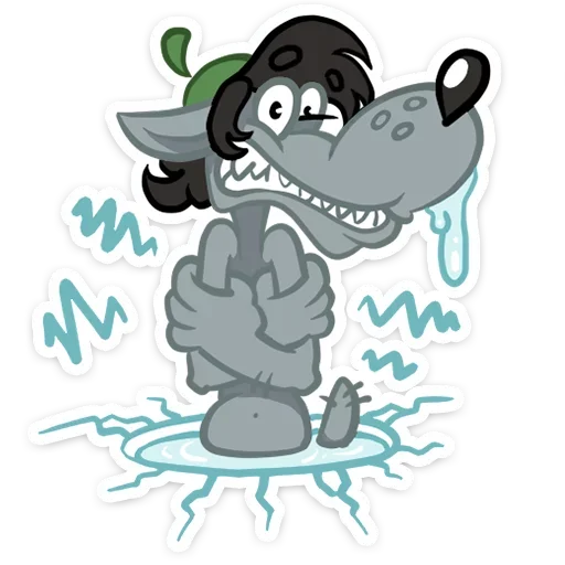 😰 Стикер «Ну, С Новым годом&;» для Telegram