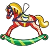 🐎 Эмодзи «Ёлочные Игрушки» для Telegram