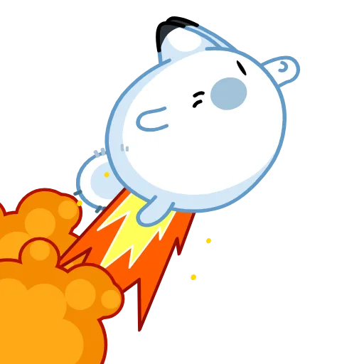 🚀 Эмодзи «Возвращение Кусь-Куся» для Telegram