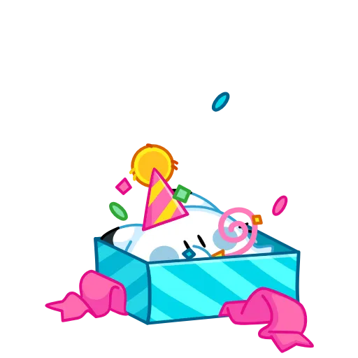 🥳 Эмодзи «Кусь-Кусь» для Telegram