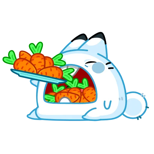🥕 Эмодзи «Кусь-Кусь» для Telegram