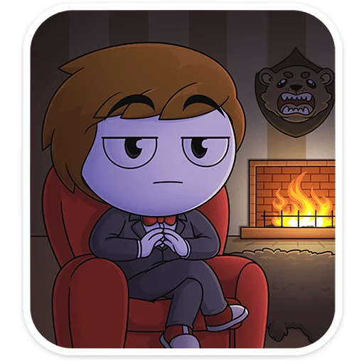 😏 Стикер «Найс» для Telegram