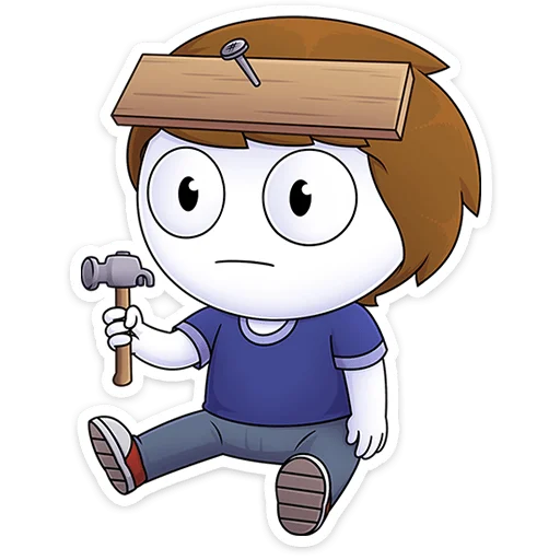 😐 Стикер «Найс» для Telegram