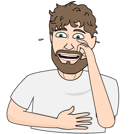 😂 Стикер «Приятный Ильдар» для Telegram