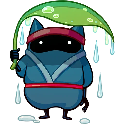 ☔️ Стикер «Ничи» для Telegram
