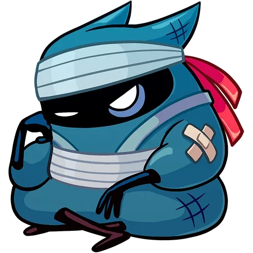 🤕 Стикер «Ничи» для Telegram