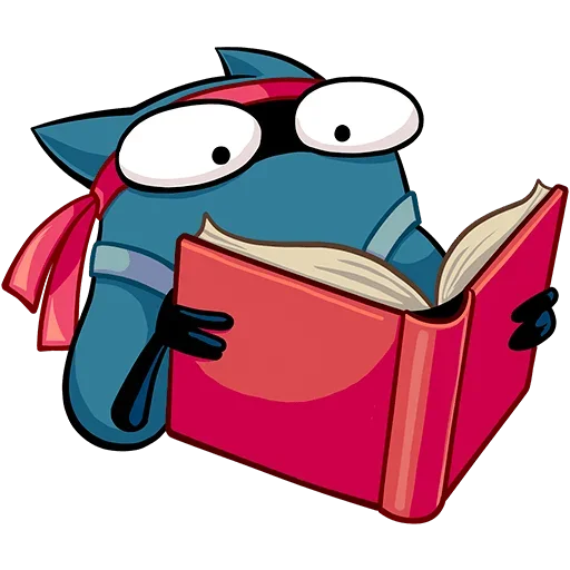 📚 Стикер «Ничи» для Telegram