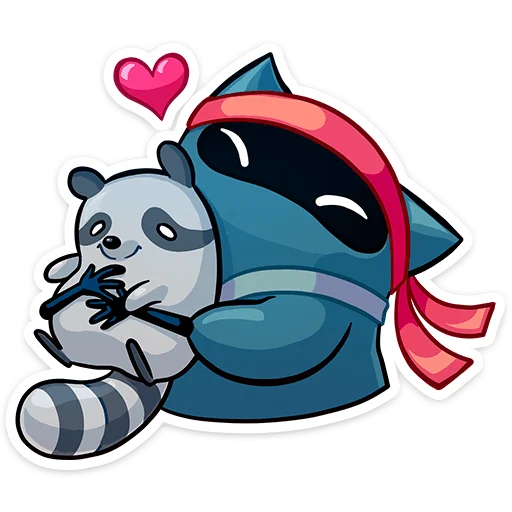 ❤️ Стикер «Ничи» для Telegram