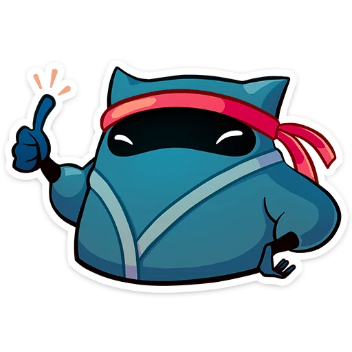 👍 Стикер «Ничи» для Telegram
