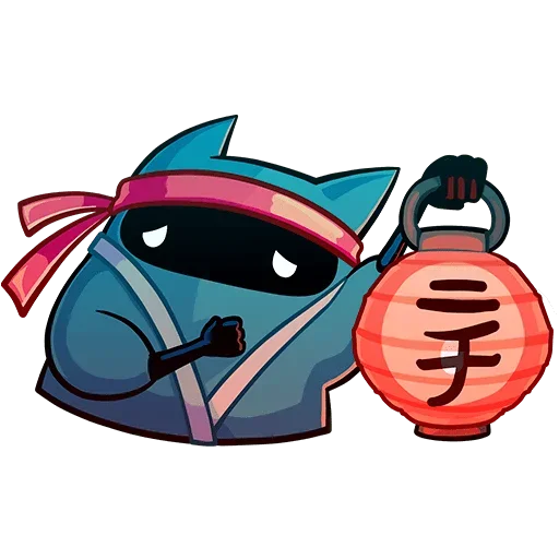 🏮 Стикер «Ничи» для Telegram